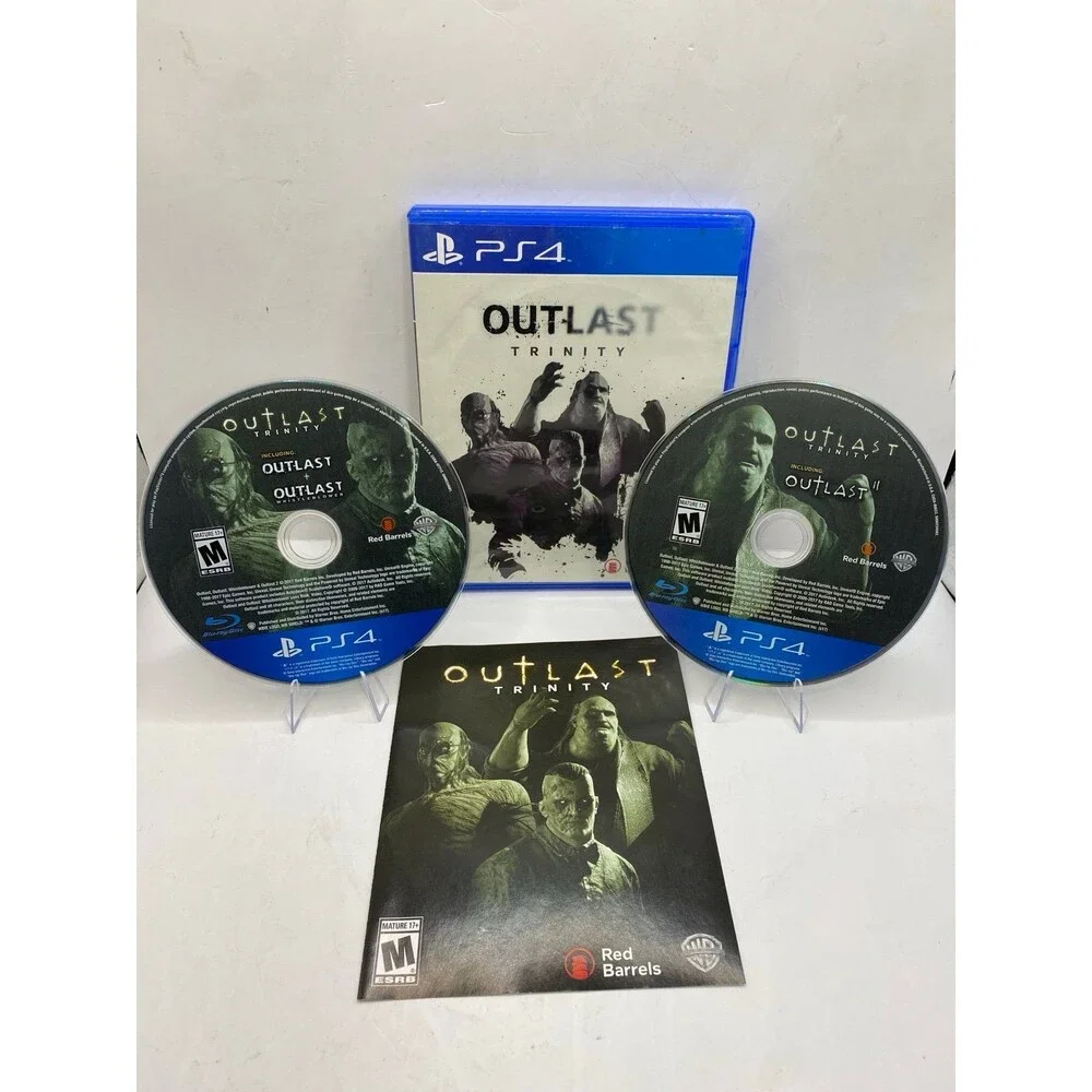 Outlast Trinity - Sony PlayStation 4 PS4 Zombie horror
